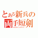 とある新兵の両手短剣（バリスティックナイフ）