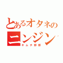 とあるオタネのニンジン（キムチ野郎）