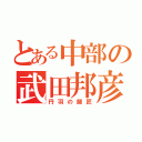 とある中部の武田邦彦（丹羽の師匠）