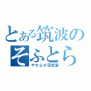 とある筑波のそふとらぼ（やわらか研究室）