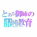 とある御姉の混沌教育（カオスソーサラー）