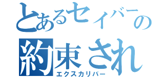 とあるセイバーの約束されし勝利の剣（エクスカリバー）