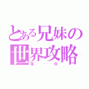 とある兄妹の世界攻略（空・白）