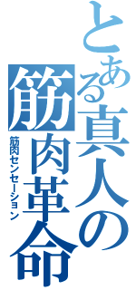 とある真人の筋肉革命（筋肉センセーション）