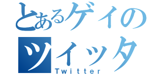 とあるゲイのツイッター（Ｔｗｉｔｔｅｒ）