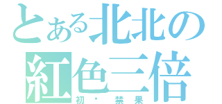 とある北北の紅色三倍速（初尝禁果）