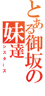 とある御坂の妹達（シスターズ）