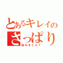 とあるキレイのさっぱり（悩みをＣＵＴ）