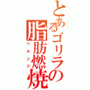 とあるゴリラの脂肪燃焼（ヘルシア）