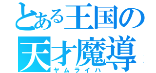 とある王国の天才魔導士（ヤムライハ）