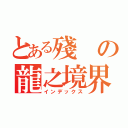 とある殘の龍之境界（インデックス）