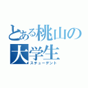 とある桃山の大学生（スチューデント）