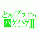 とあるブラマヨのハゲハゲⅡ（小杉竜一）