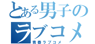 とある男子のラブコメ（青春ラブコメ）