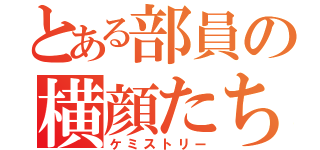 とある部員の横顔たち（ケミストリー）