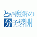 とある魔術の分子劈開（バニッシュカット）