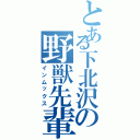 とある下北沢の野獣先輩（インムックス）