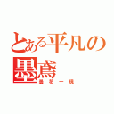 とある平凡の墨鳶（曇花一現）