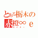 とある栃木の赤橙∞ｅｒ（エイター）