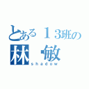 とある１３班の林诗敏（ｓｈａｄｏｗ）