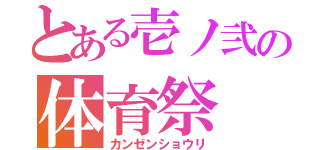 とある壱ノ弐の体育祭（カンゼンショウリ）