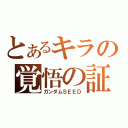 とあるキラの覚悟の証（ガンダムＳＥＥＤ）