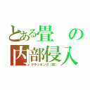 とある畳の内部侵入（クラッキング（笑））