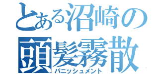 とある沼崎の頭髪霧散（パニッシュメント）