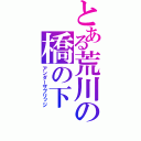 とある荒川の橋の下（アンダーザブリッジ）