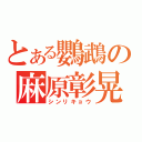 とある鸚鵡の麻原彰晃（シンリキョウ）