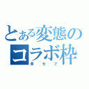 とある変態のコラボ枠（音セブ）