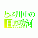 とある川中の日野功河（最強の破天荒）