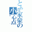 とある家豪の小心点Ⅱ（凸你）