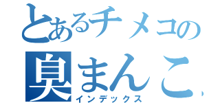 とあるチメコの臭まんこ（インデックス）