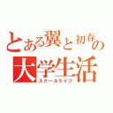 とある翼と初春飾利の大学生活（スクールライフ）