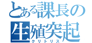 とある課長の生殖突起（クリトリス）