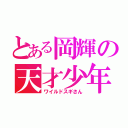 とある岡輝の天才少年（ワイルドスギさん）