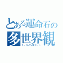 とある運命石の多世界観測（シュタインズゲート）