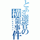 とある選管の横領事件（ハルマゲドン）