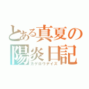 とある真夏の陽炎日記（カゲロウデイズ）