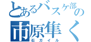 とあるバスケ部の市原隼くん（石ガイル）