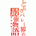 とあるバレー界の最強物語（素直感動）