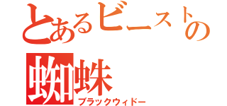 とあるビーストウォーズの蜘蛛（ブラックウィドー）