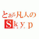 とある凡人のＳｋｙｐｅ（スカイプ）