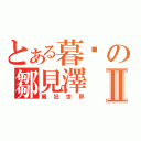 とある暮蟬の鄒見澤Ⅱ（瘋狂世界）