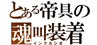 とある帝具の魂叫装着（インクルシオ）