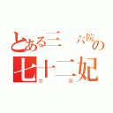 とある三宮六院の七十二妃（艾薇）