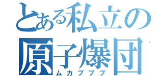 とある私立の原子爆団（ムカブブブ）