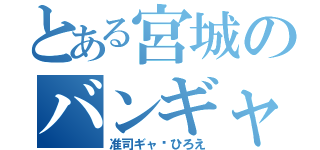 とある宮城のバンギャル（准司ギャ♡ひろえ）