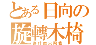 とある日向の旋轉木椅（為什麼只飛我）